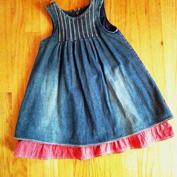 Jean Bourget Dresses Jean Bourget Denim Dress Made In France Size